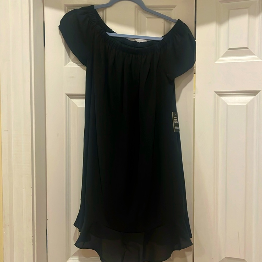 Black off the shoulder Express dress